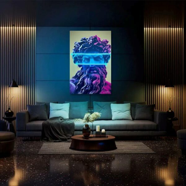 Quadro Zeus luminoso | LEDMansion®