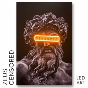 Quadro led art Zeus | LEDMansion®