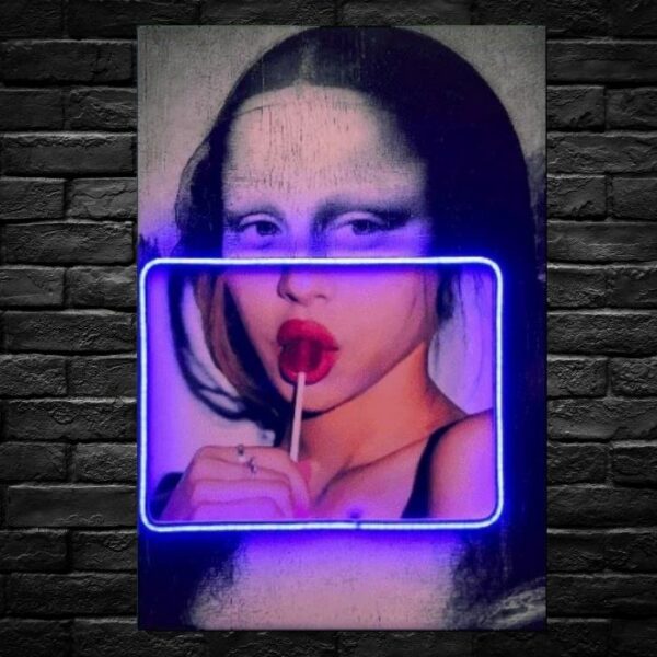 Quadro gioconda pop art | LEDMansion®