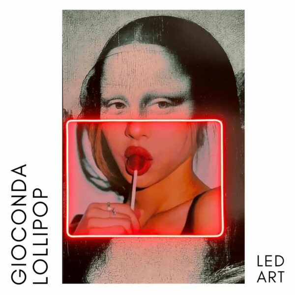 Quadro gioconda pop art | LEDMansion®