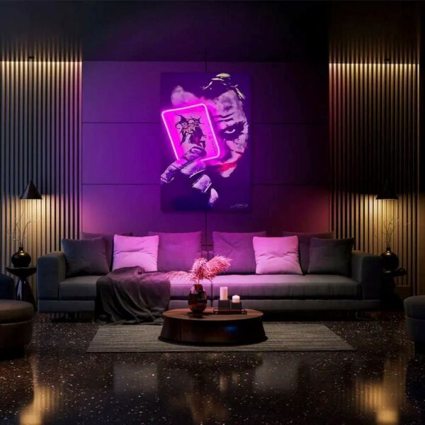 Quadro led art Joker | LEDMansion®