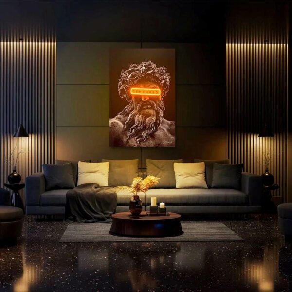 Quadro led art Zeus | LEDMansion®