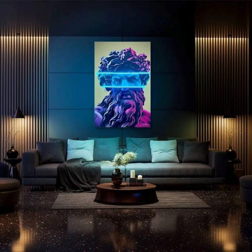 Quadro Zeus Luminoso a led